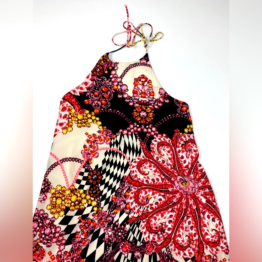 Tyche multicolor maxi dress NWT MSRP $52 Size M